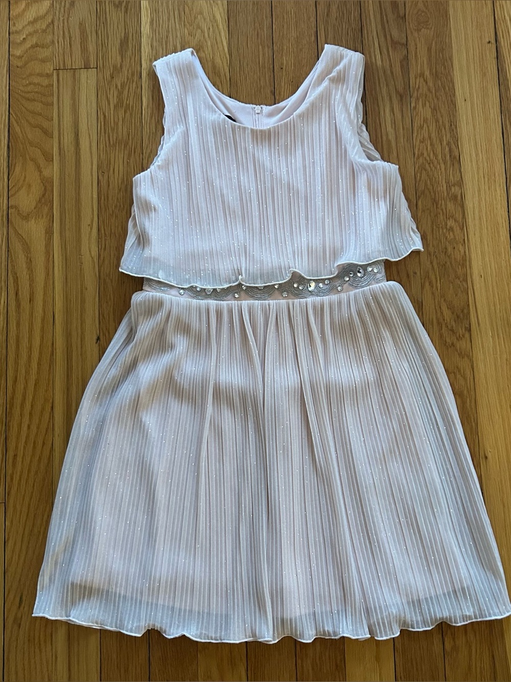 Girls Pink Glitter Party Dress in size 10